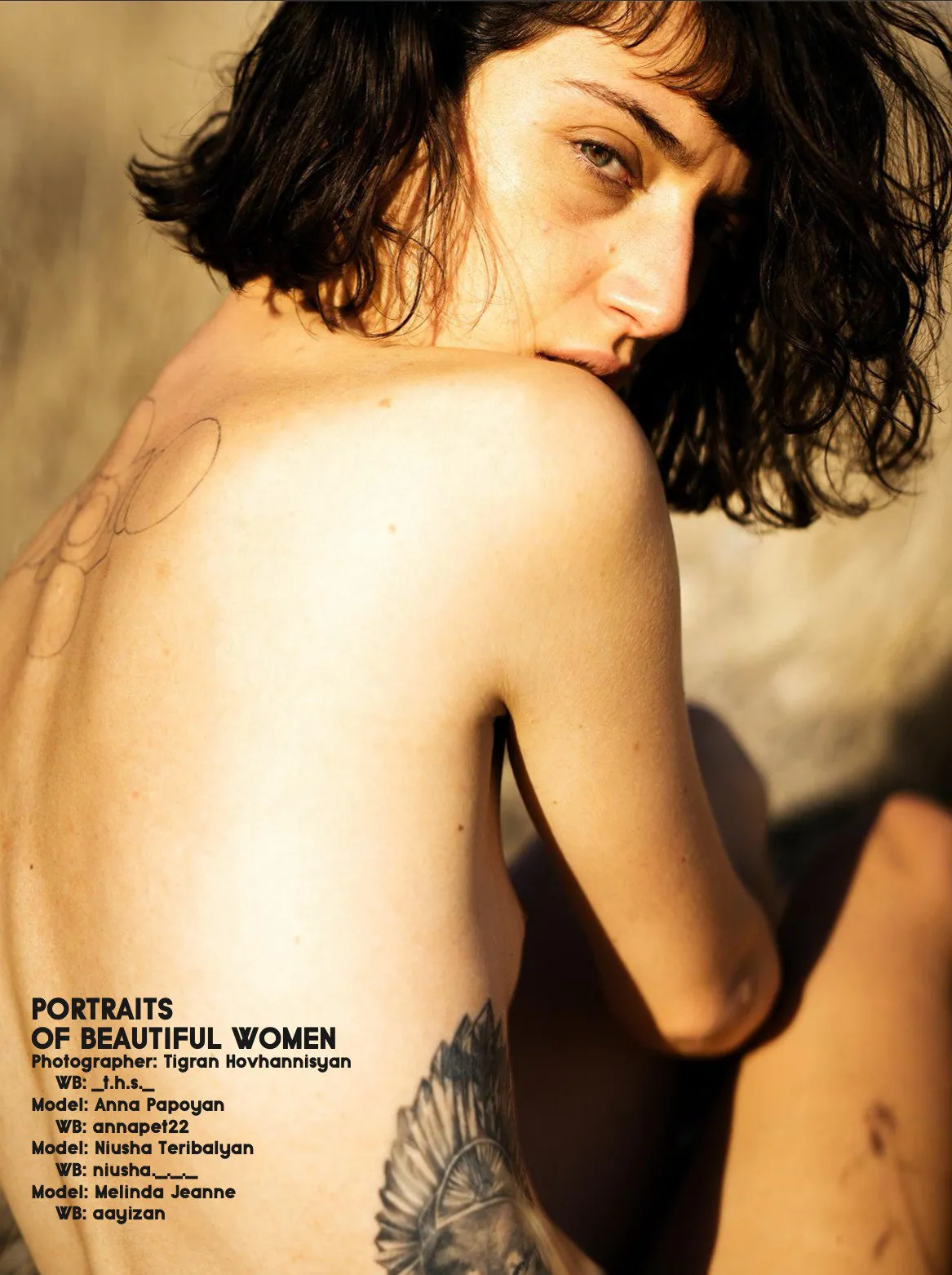 Portraits of Beautiful Women. Photograph 6 by Tigran Hovhannisyan.